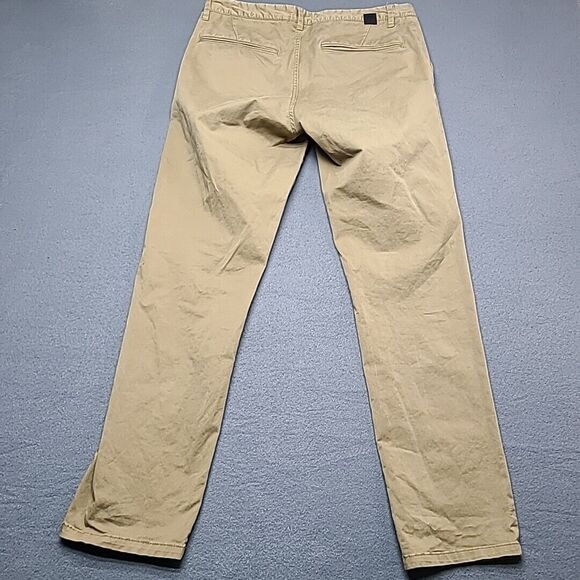Vuori Collins Mens Chino Pants 33 Khaki Slim Fit Performance Fabric - Picture 8 of 10